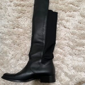 Charles David Leather Over The knee boots